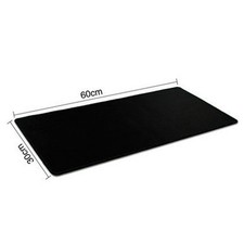 1 PC Laptop Computer Rubber Gaming Mouse Pad Mat Large Size  black  