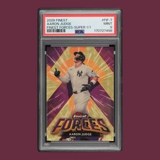 Marketplace image: 2026 Topps Finest Forces Aaron Judge 1/1 SuperFractor