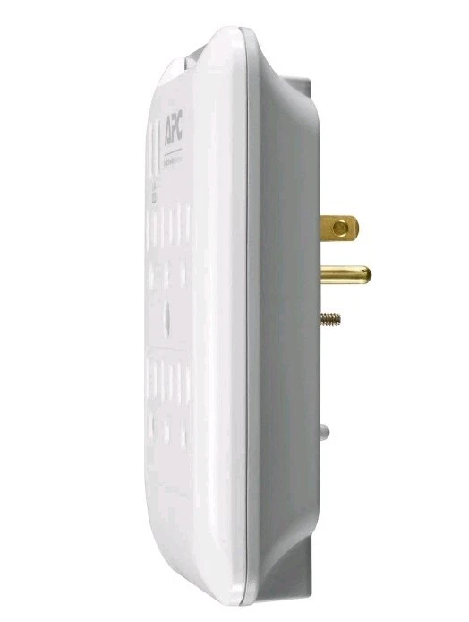 APC SurgeArrest 6-Outlet Wall-Tap Surge Protector w/ 5V 2.4A USB Ports ( 6pack) - Image 4 of 4