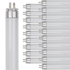 Diodesy 20PK Fluorescent Light Bulb, 2700K, 13W, 920 LM, Straight Tube, G5