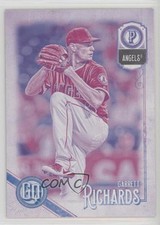 2018 Topps Gypsy Queen Missing Black Plate Garrett Richards #108 n1u