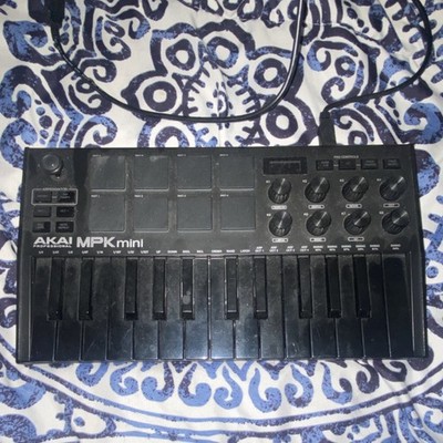 Akai MPK mini 25-Key MIDI Keyboard Controller USB Compatible beat machine