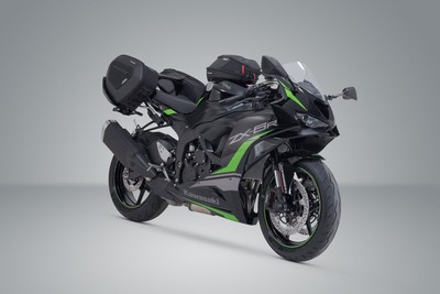 SW Motech Blaze Pro Panniers Saddle Bag Kit to fit Kawasaki ZX-6R