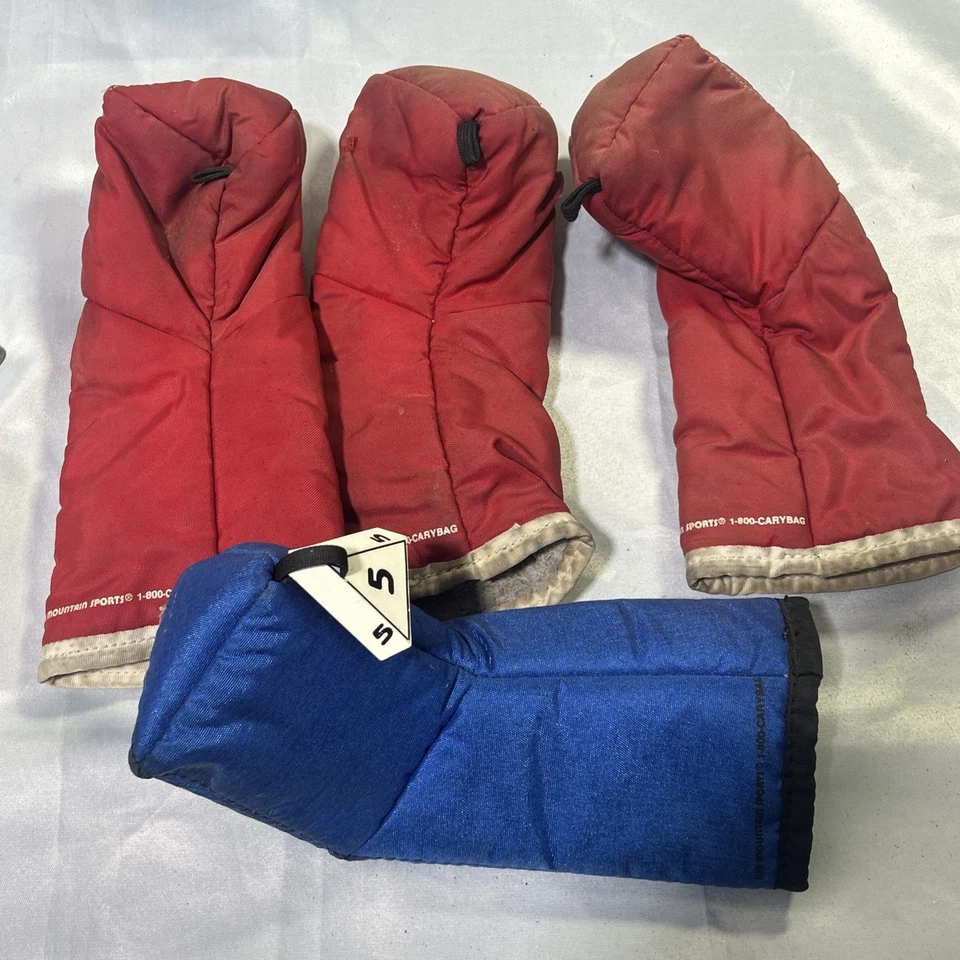 LOTE DE 4 - Fundas para cabeza de golf Sun Mountain Sports vintage Foto 4 de 4