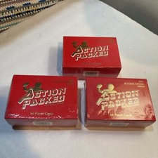 3-pack 1991 Action Packed Rookie/Update Edition Football Cards 84 -Sealed Box