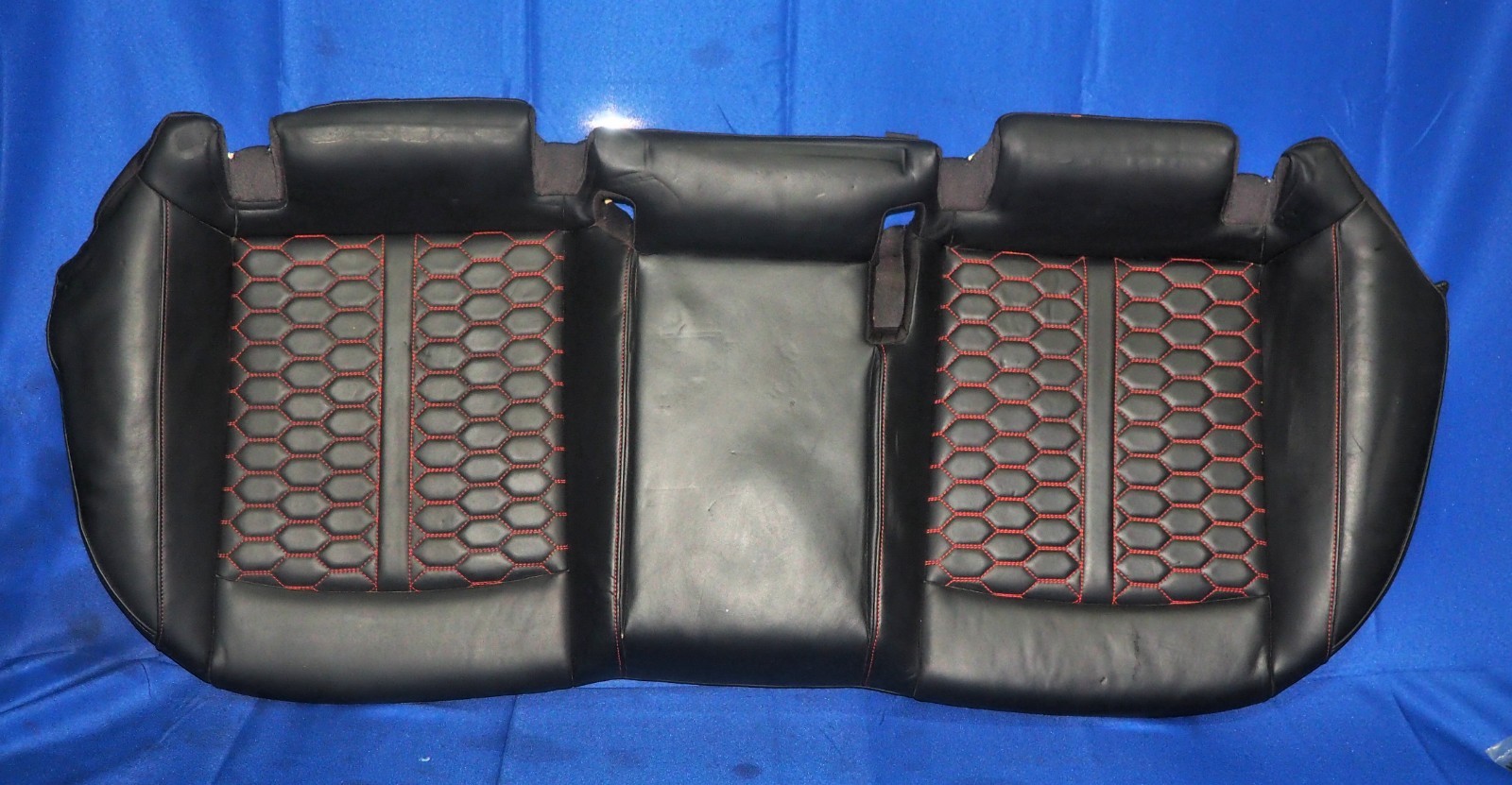 2018-2025 Audi RS5 Sportback Rear Lower Seat Bench Cushion W/Red OEM *Indents*