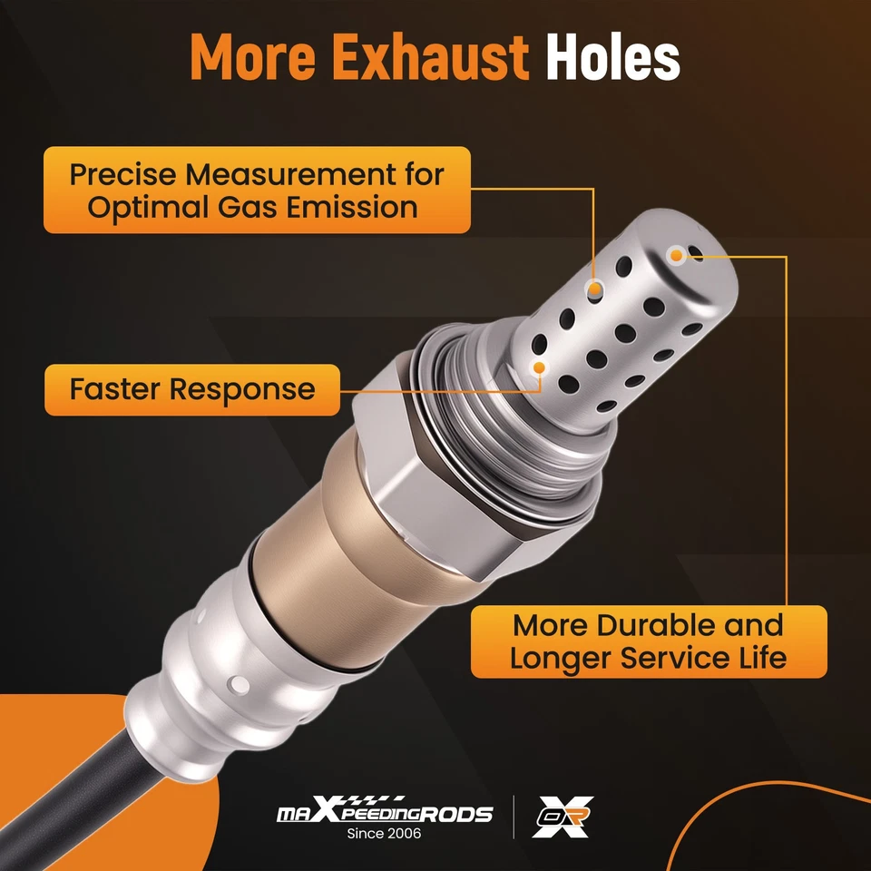 4 шт датчика кислорода вверх + вниз для Mercedes-Benz S430 S500 CL500 CL55 AMG 2001-2006 - Изображение 2 из 4