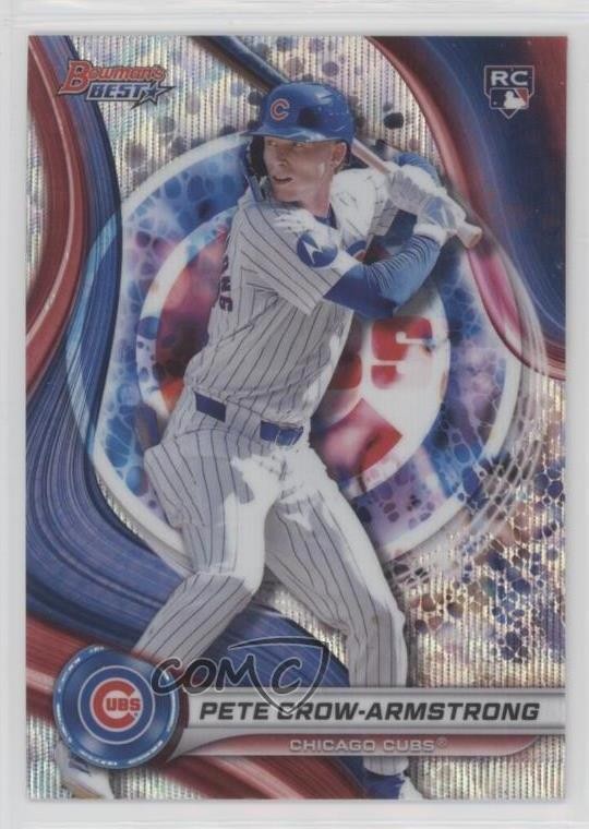 2024 Bowman's Best Wave Refractor Pete Crow-Armstrong #17 0zu6