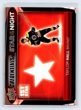 Taylor Hall 2021-22 Upper Deck Credentials Star of the Night: First Star #1S-10