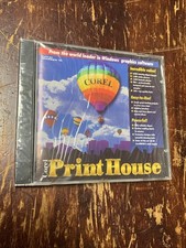 Corel Print House Computer CD - Windows 95 Disc  New Sealed 