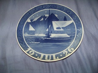 July 1926 7 1/4 Inch Royal Copenhagen Plate