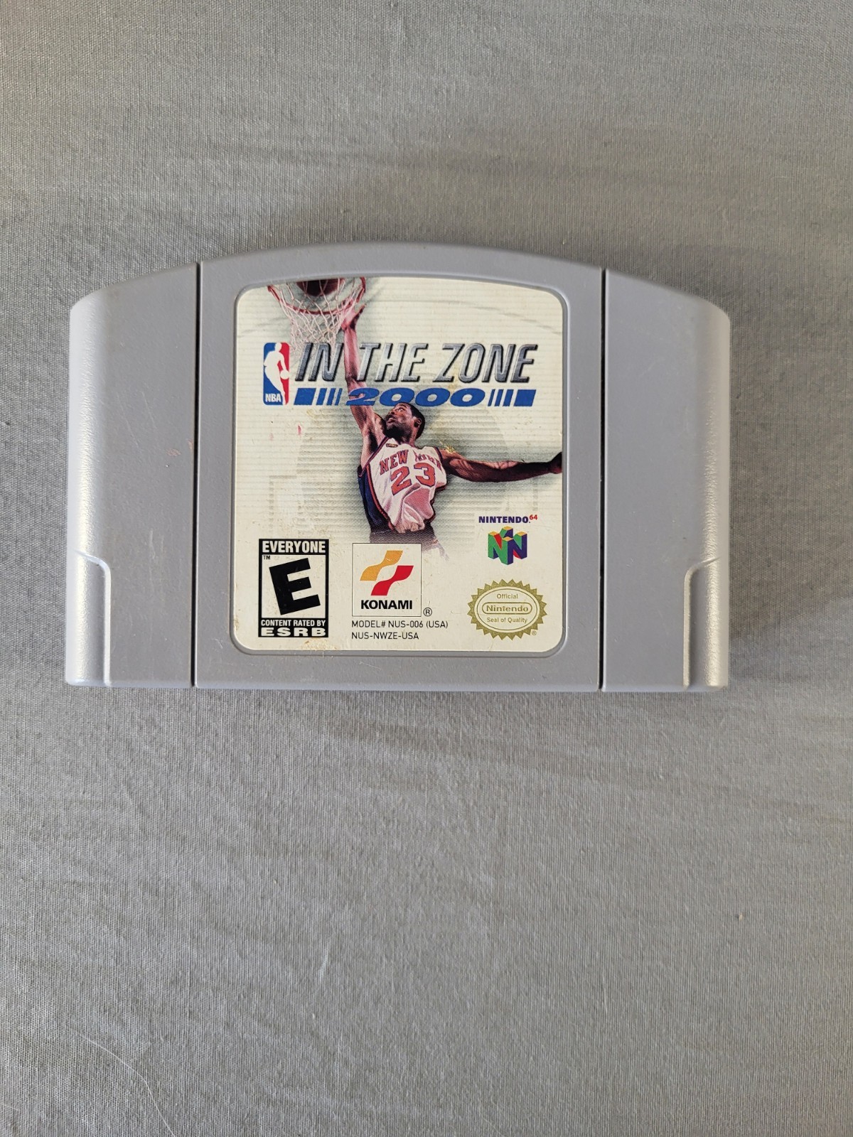 NBA In the Zone 2000, N64, Loose, Authentic!