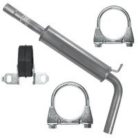 Mitteltopf Auspuff MittelschalldäMpfer Skoda Fabia I 1 6Y 99-07 1.9 TDI SDI
