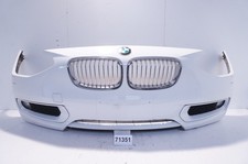 ! BMW 1er F20 F21 Stoßfänger Stoßstange vorne ALPINWEISS 3 (300)