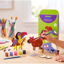 Mondo llama craft paint your own 3D animals kit NEW