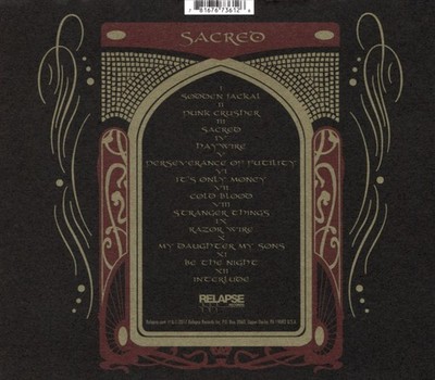THE OBSESSED - SACRED [DIGIPAK] * NEW CD
