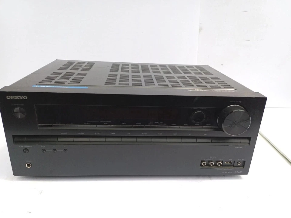 *MISSING POWER CORD* ONKYO HT-R690 DIGITAL HOME THEATER RECEIVER 7.1 CHANNEL ^ - Image 2 of 4