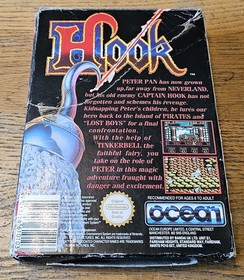 Nintendo NES PAL Hook CIB Game Boxed with Manual