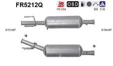 PARTIKELFILTER FÜR CITROËN BERLINGO MULTISPACE (B9) - AS FR5212Q