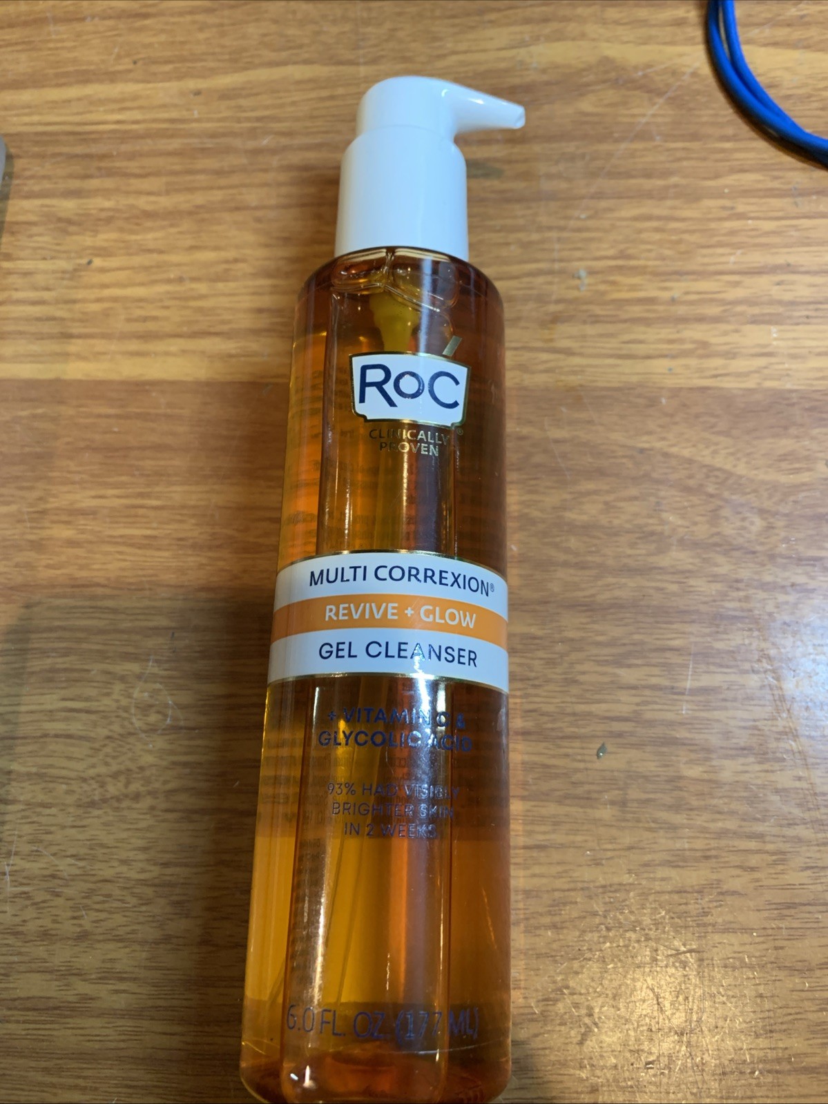 RoC Multi Correxion Revive + Glow Gel Facial Cleanser With Vitamin C &...