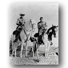 Clayton Moore, Jay Silverheels Photo 8x10 The Lone Ranger And The City Of Gold
