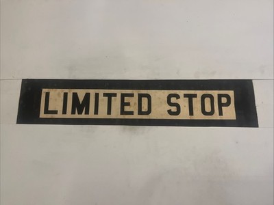 Limitierte Haltestelle - Yorkshire Feb12 Bus Destination Blind 31'' Geschenk