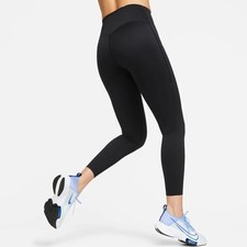 Nike Black Go Leggings High Rise 7/8 Women's Size Small NWT