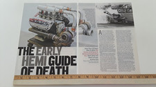 Early Hemi Engine Guide - Chrysler Dodge 331 3454 392 Original 2012 Article