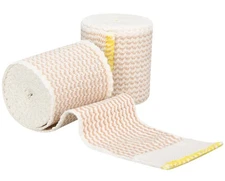 2-12 Pack 4" Wide Cotton Elastic Compression Bandage Body Wrap Hook/Loop Knee