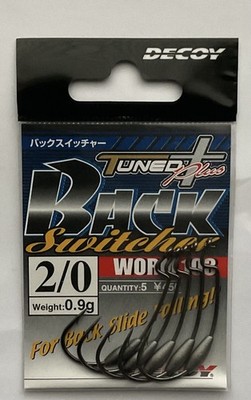 Decoy 103 Back Switcher Heckgewicht Haken Größen 2/0, 4/0 und 5/0