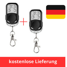 Universal Garagentor Tor Fernbedienung Komplett Set Funk Handsender für Garage