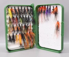 Sportfish  Fly Box   +  47  Salmon Flies  #1