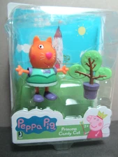 PRINCESS CANDY CAT - Peppa Pig Jazwares -Candy Cat & Tree - New in Pkg!