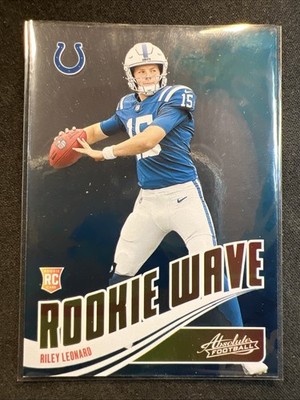 2025 Panini: Absolute-Rookie Wave #RW-RLD Riley Leonard (RC)/Colts/QB    