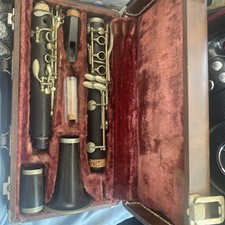Antique Clarinet Made in Paris Engraved R.M.Malerne Paris