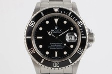 Rolex Rolex Submariner 16800 40mm Stainless Steel Black Dial Vintage 1986 Watch