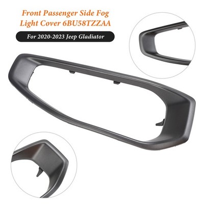 Front Passenger Side Fog Light Trim 6BU58TZZAA Für Jeep Gladiator 2020-2023