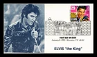 DR JIM STAMPS US COVER ELVIS PRESLEY LEGENDS OF MUSIC FIRST DAY ISSUE