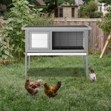 36 Elevated Indoor Outdoor Wooden Rabbit Hutc...