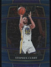 2021-22 Panini Select Blue Stephen Curry Concourse Golden State Warriors #94