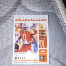 2023 Panini Chronicles Draft Picks Jalin Hyatt Rookie #11 Tennessee Volunteers