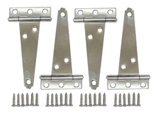 QCAA Stainless Steel Light Tee Hinge 4” 2-5/16” X 1.4mm 4 Pack