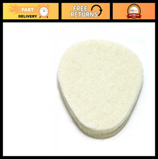 Felt Metatarsal Pads for Foot Pain Relief - 1/4 Inch Thick, 100 Pieces