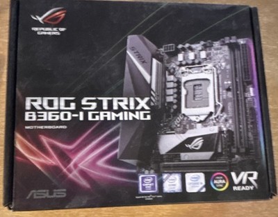 ASUS ROG STRIX B360-I GAMING Mini-ITX Motherboard LGA1151 DDR4 VR Ready Gaming