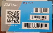 eSIM AT&T,   e SIM ,  ESIM SIM only - plan NOT included - eBay message delivery