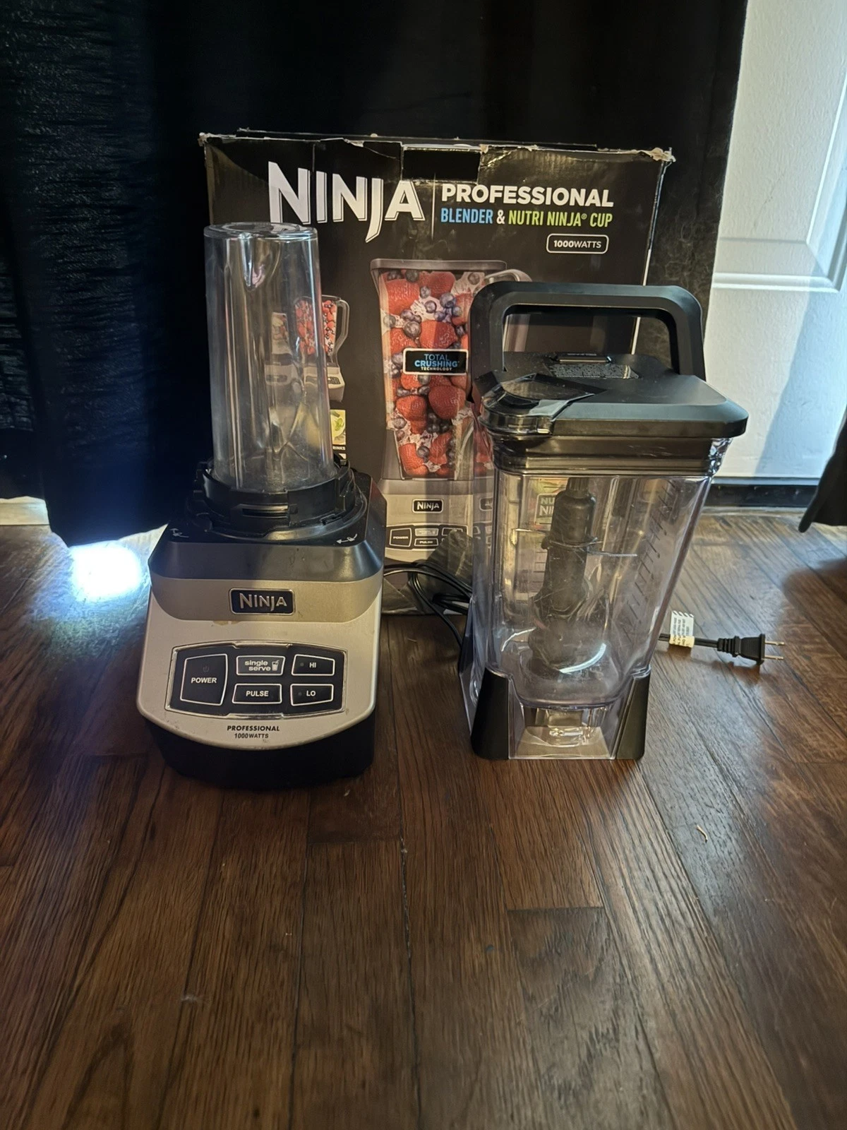 Ninja BL660WM 30 1000W 72oz Professional Blender Black Tested Works
Opens in a new window or tab