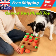 Dogs Carrot Snuffle Mat Toy Pet Interactive Puzzle for Training Foraging Skill