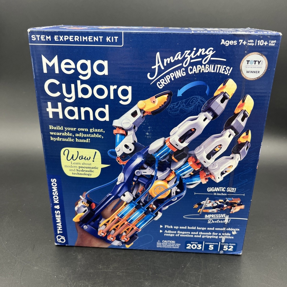 Thames & Kosmos 620501 Mega Cyborg Hand Kit - Multicolor for sale