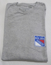 Vineyard Vines NY Rangers Long Sleeve Pocket T-Shirt Size M