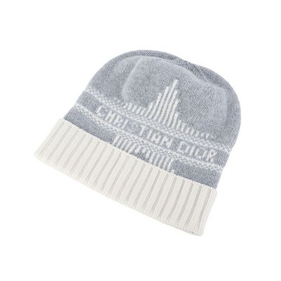 Dior Alpen Wolle Cashmere Strickmütze 36652Y 152322392 [U]